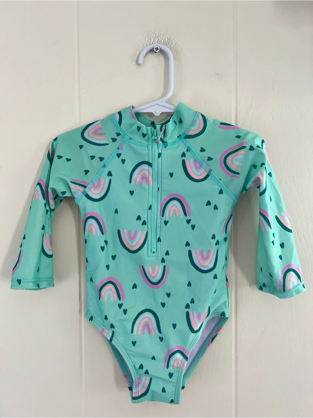 18 mo Swimsuit Long-Sleeve One-Piece by Jumping Beans